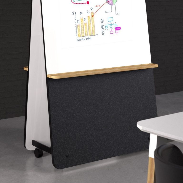 Wedge Board Office Divider